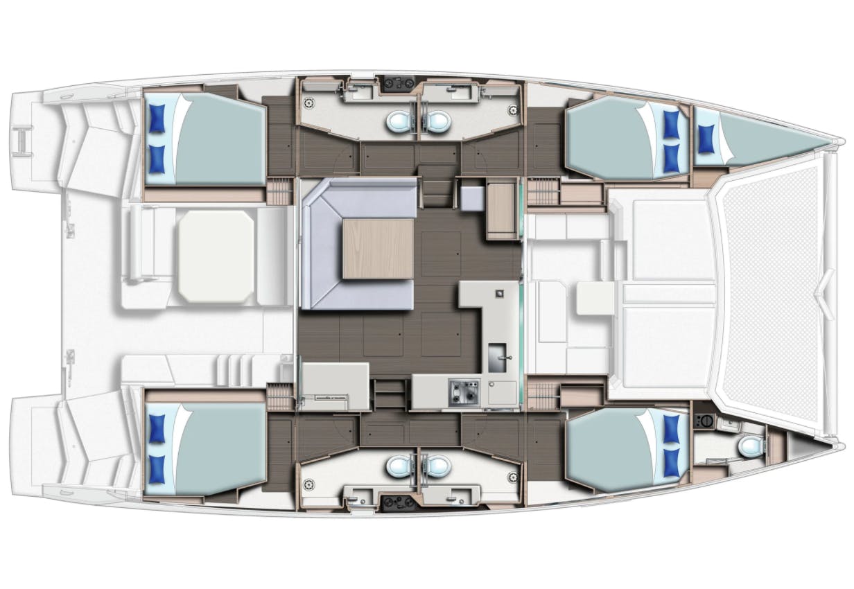 sunsail catamaran 454