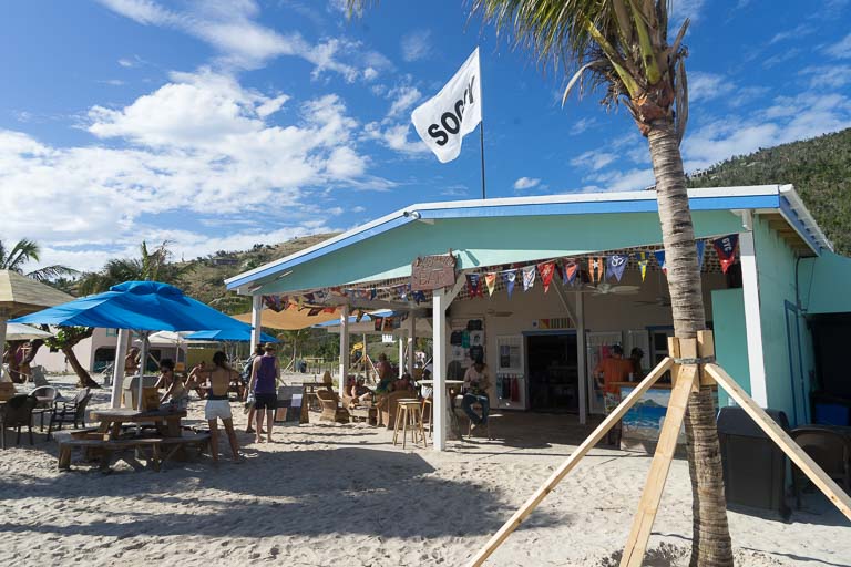 Soggy Dollar Bar auf Jost van Dyke