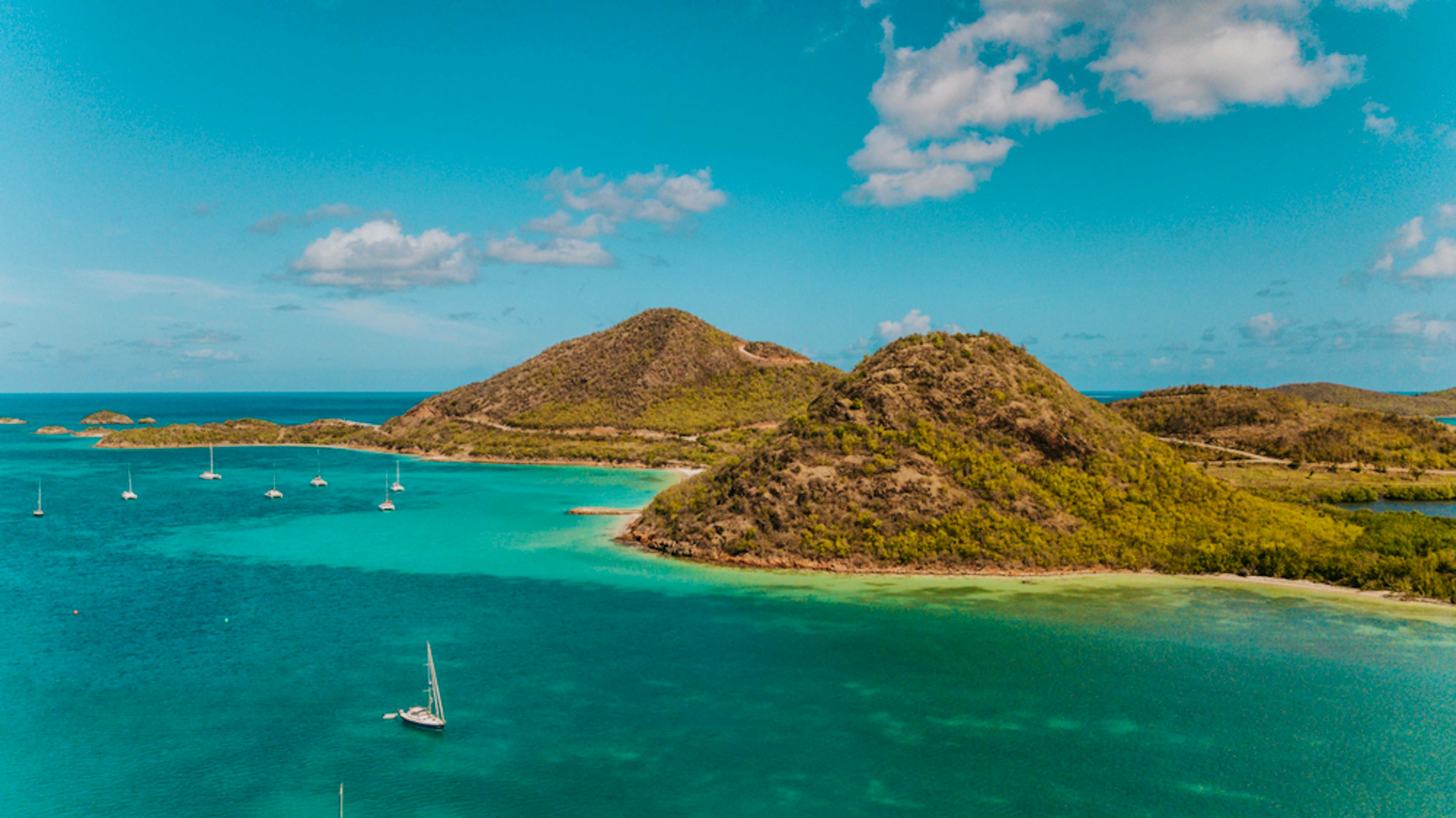 Le migliori isole caraibiche da visitare in barca