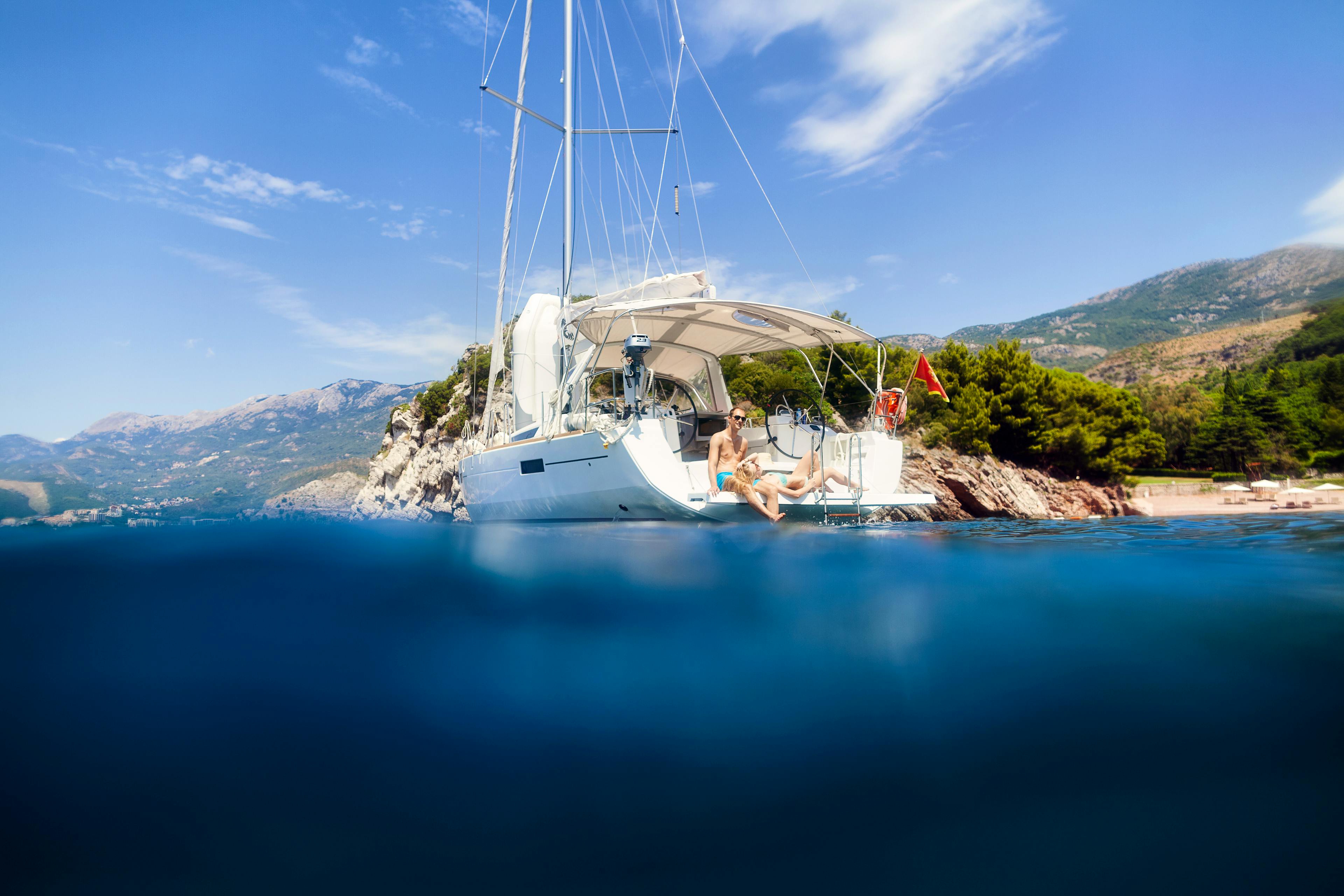 Most romantic destinations for a sailing holiday