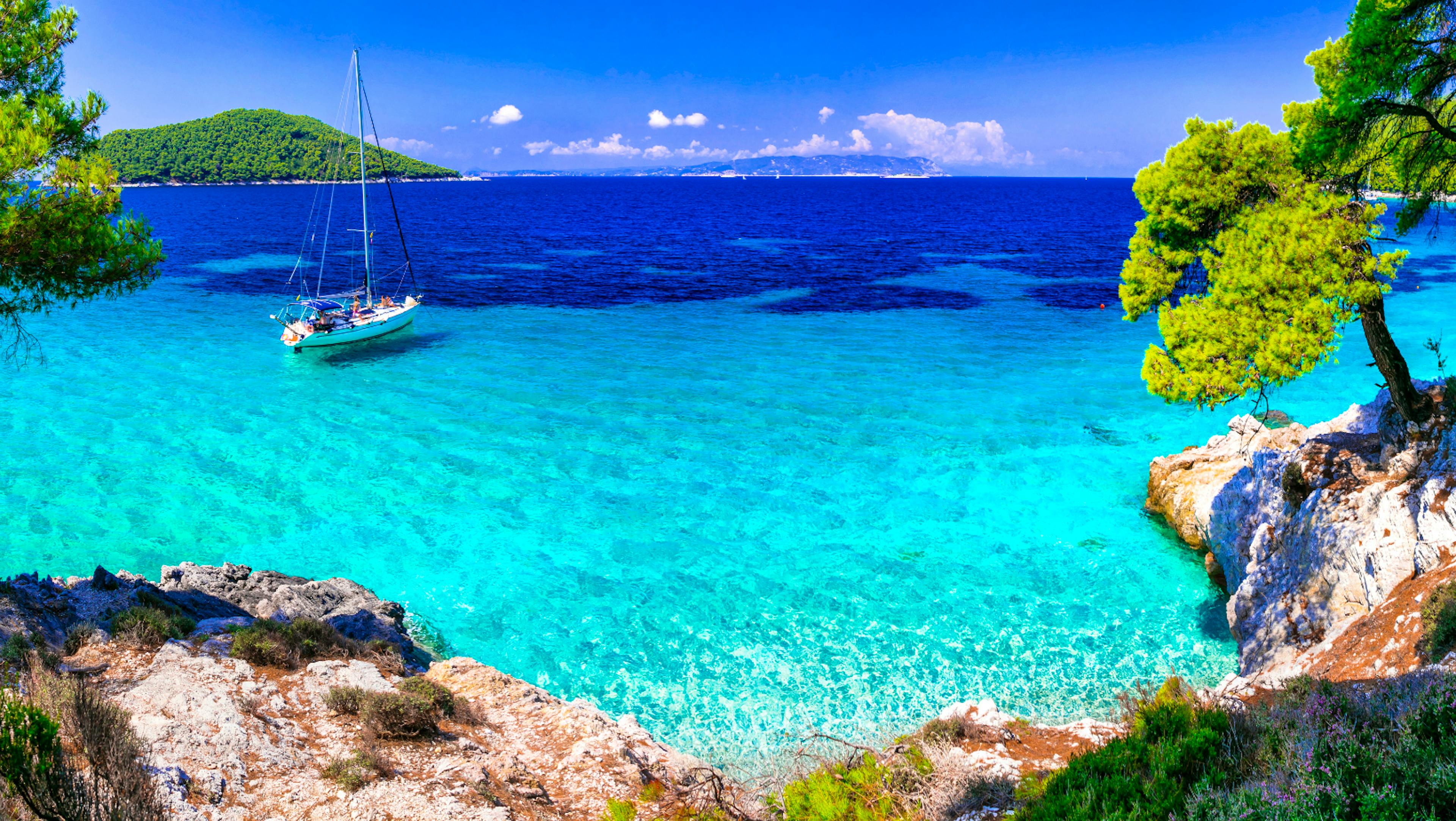 Sailing itinerary in the Sporades Islands