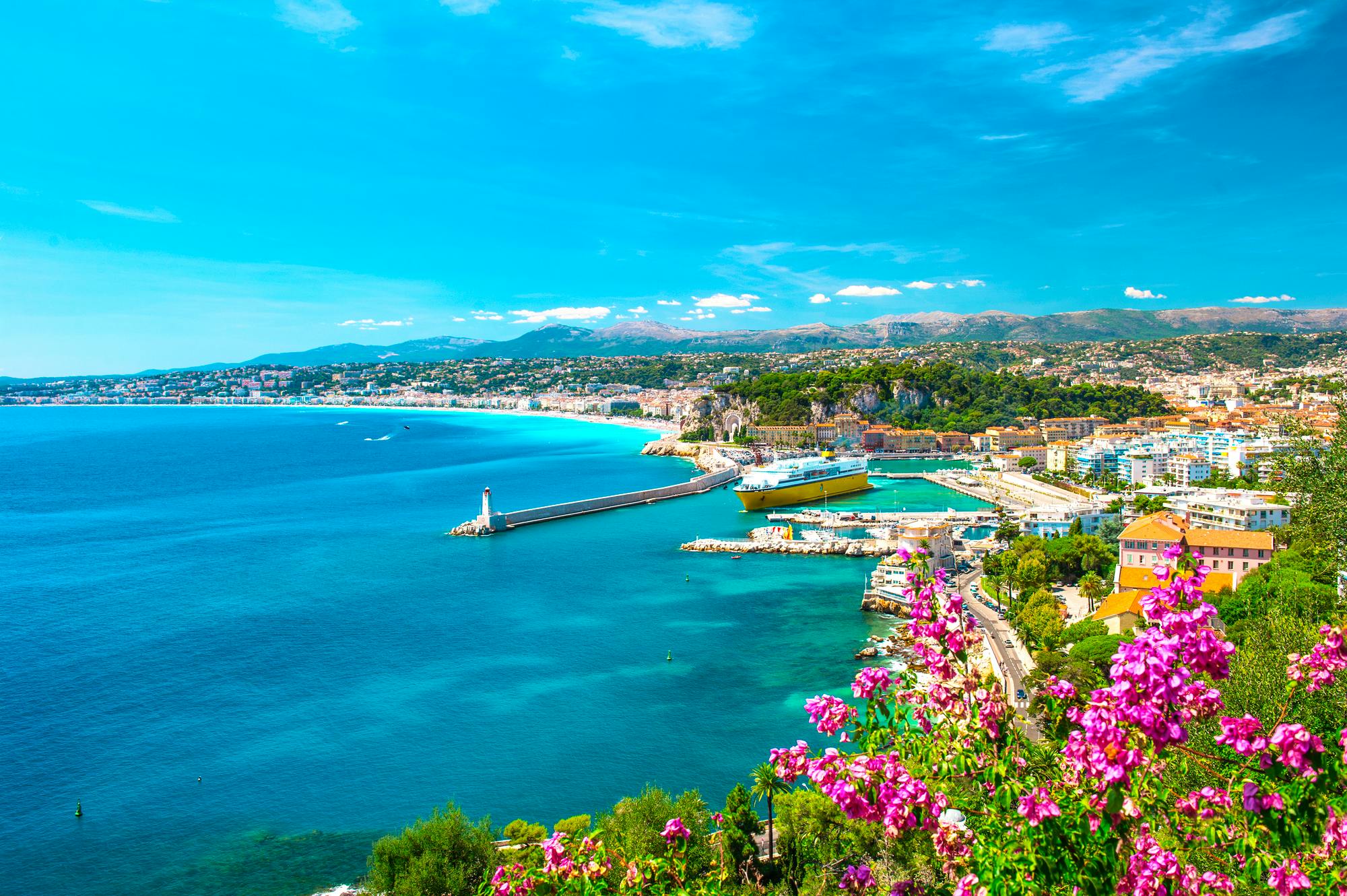 Côte d'Azur - Band of boats